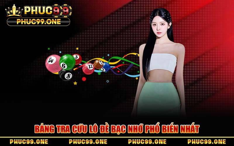 Bảng Tra Cứu Lô Đề Bạc Nhớ Phổ Biến Nhất